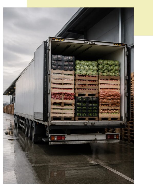 Перевозка плодоовощной продукции в Уфу по цене от 5138 р. | Агросервис-Уфа