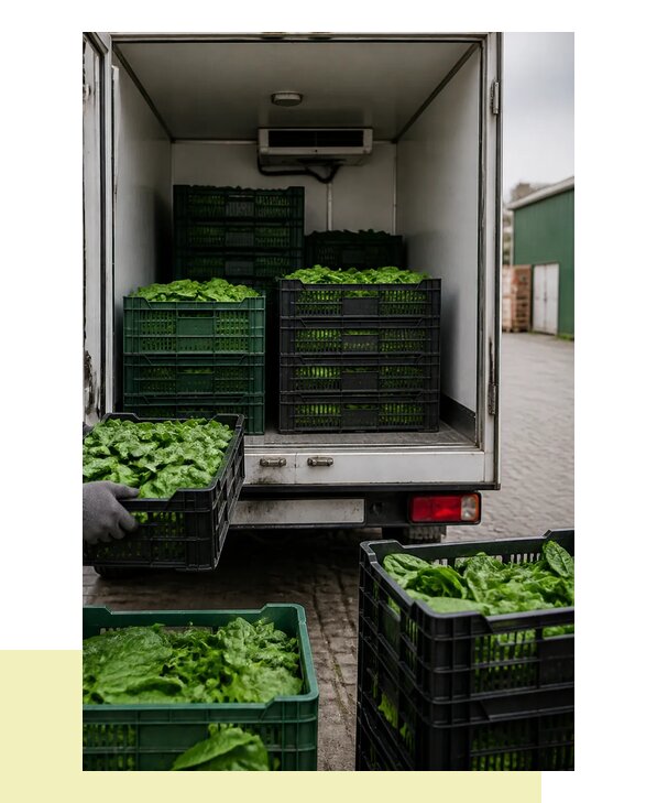 Перевозка шпината в Уфу с сохранением свежести продукции